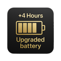 +4 Hour Upgraded Battery