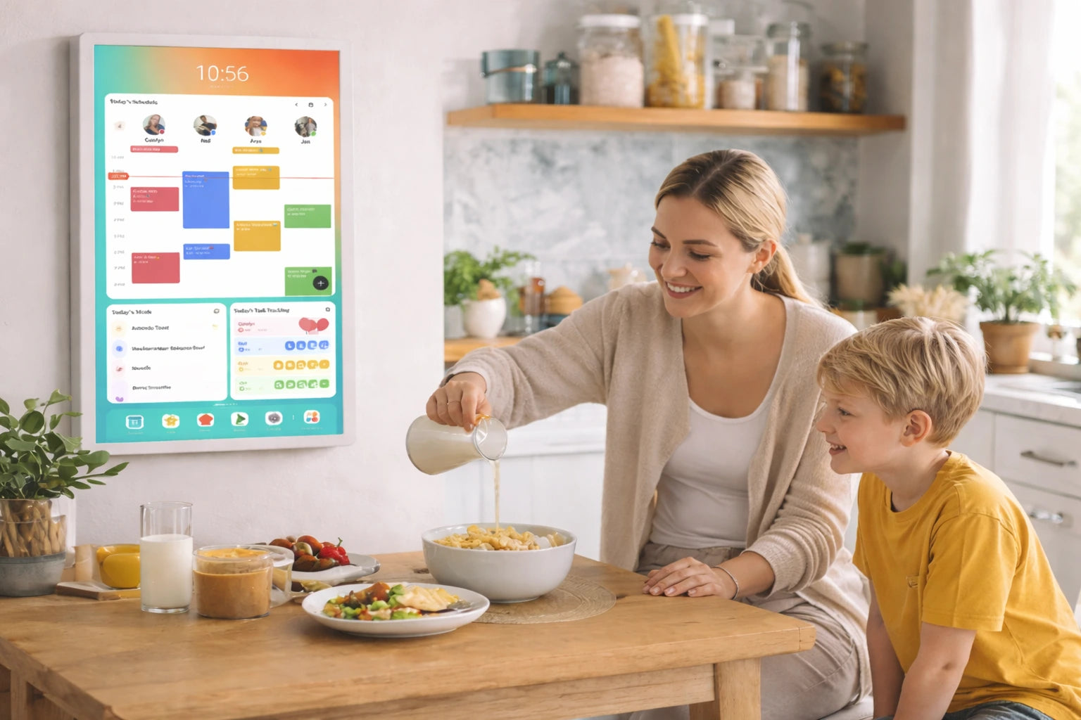 StreamSmile rollable TV base with wheels